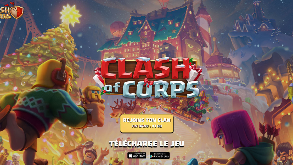 Clash of Corps : toutes les infos sur l'événement Clash of Clans