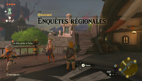 Ordre des donjons dans Zelda Tears of The Kingdom : comment terminer la quête Enquêtes Régionales ?