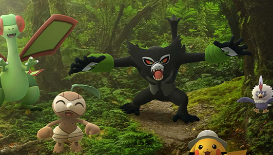 Obtenir Zarude sur Pokémon GO, étude A la recherche de Zarude