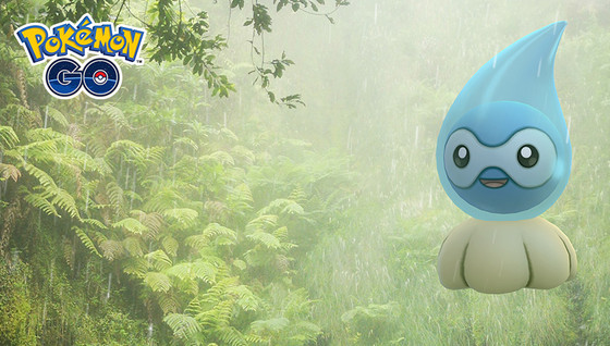 Semaine météo Pluie et Vent sur Pokémon GO : Morphéo (shiny)