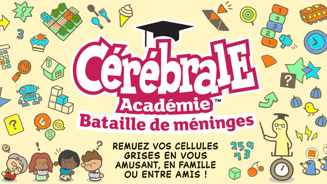 Heure de sortie Cérébrale Académie, quand sort le jeu sur Switch ?