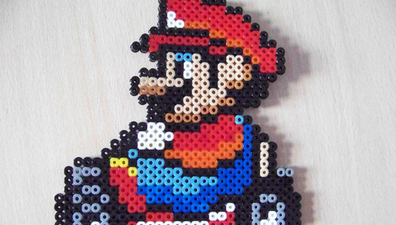 Comment reproduire les persos de Mario en perles à repasser ?