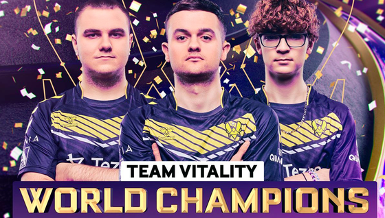 Vitality champion du monde sur Rocket League !