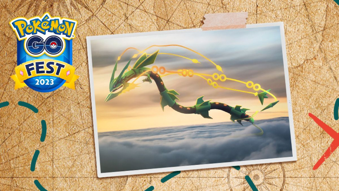 Méga-Rayquaza arrive durant le Festival Pokémon Go !