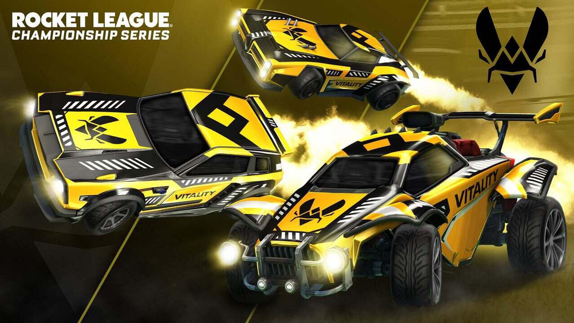 Skin Team Vitality Rocket League, comment avoir la voiture RLCS ?