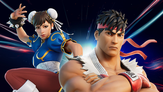 Chun Li et Ryu sont dans Fortnite !