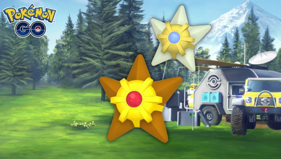 Stari (shiny) dans les Heures de Pokémon Vedette de juillet 2022 sur Pokémon GO