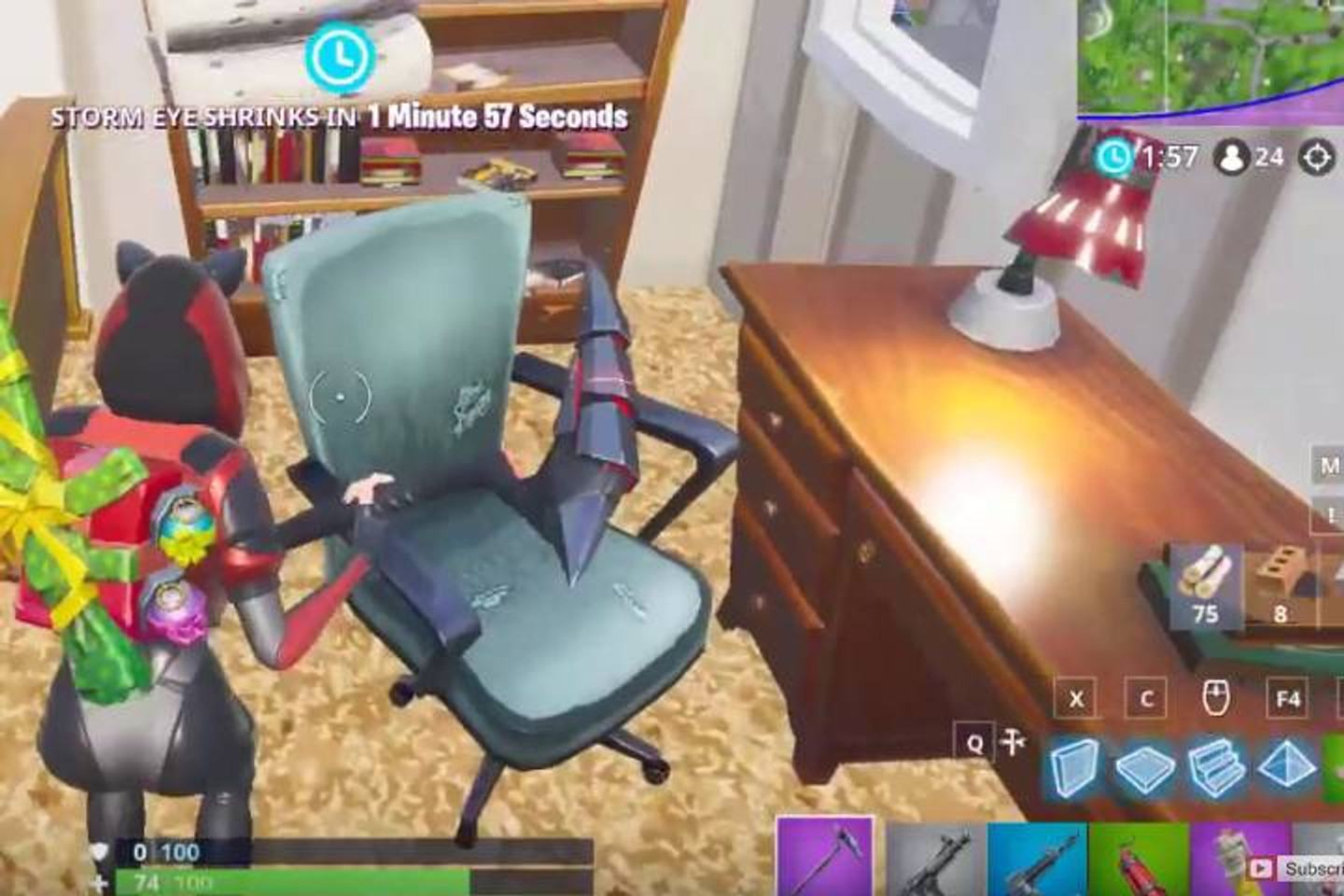 detruire-chaise-fortnite