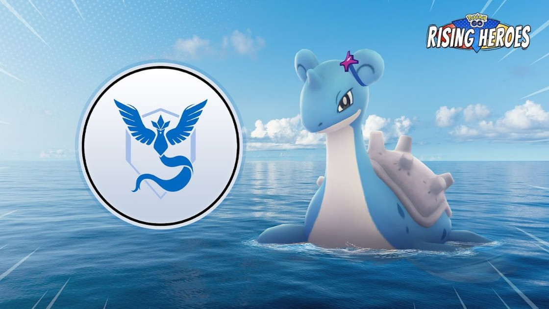 Un héroïsme mystique sur Pokémon Go, avec Lokhlass et Leurre Magnétique