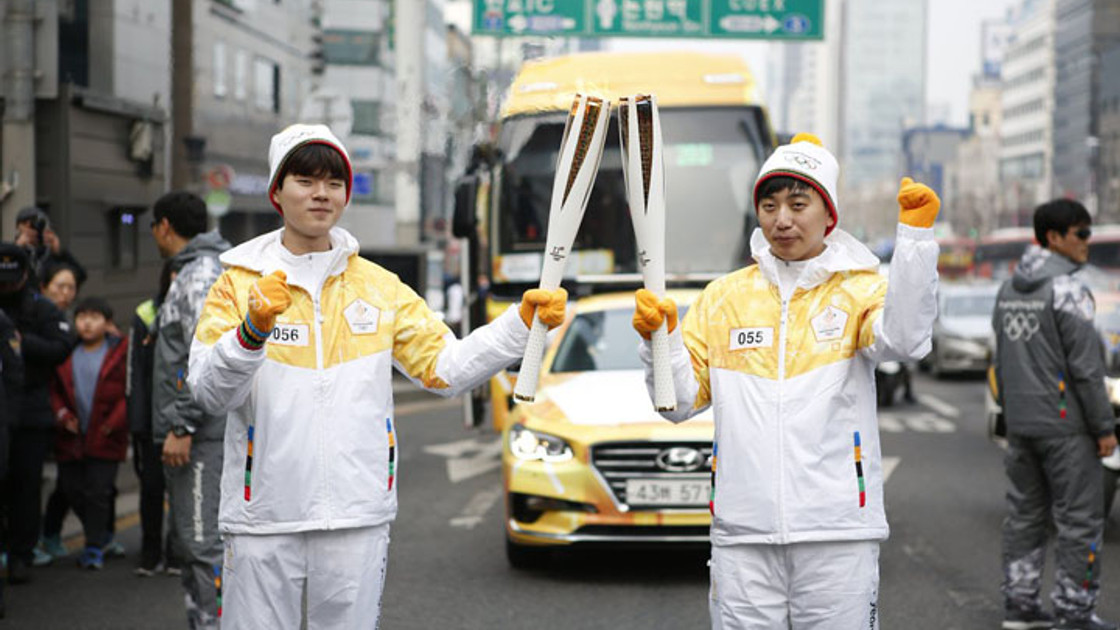 LoL : Smeb et kt ont participé au relais de la flamme olympique