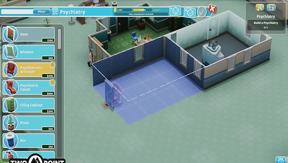 Gameplay de Two Point Hospital