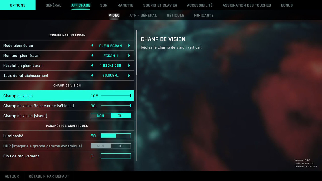 Comment changer le FOV dans Battlefield 2042 ?