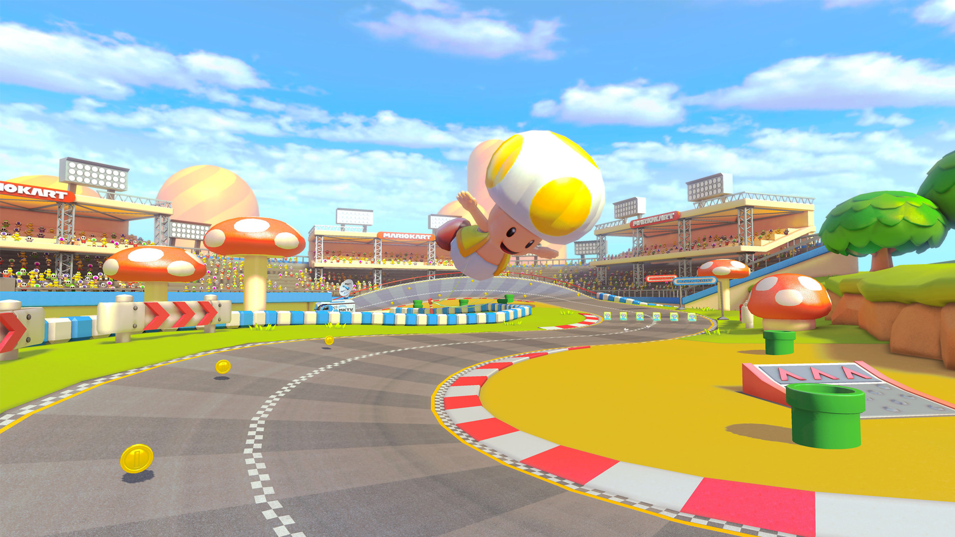 Les raccourcis du Circuit Toad sur Mario Kart 8 Deluxe