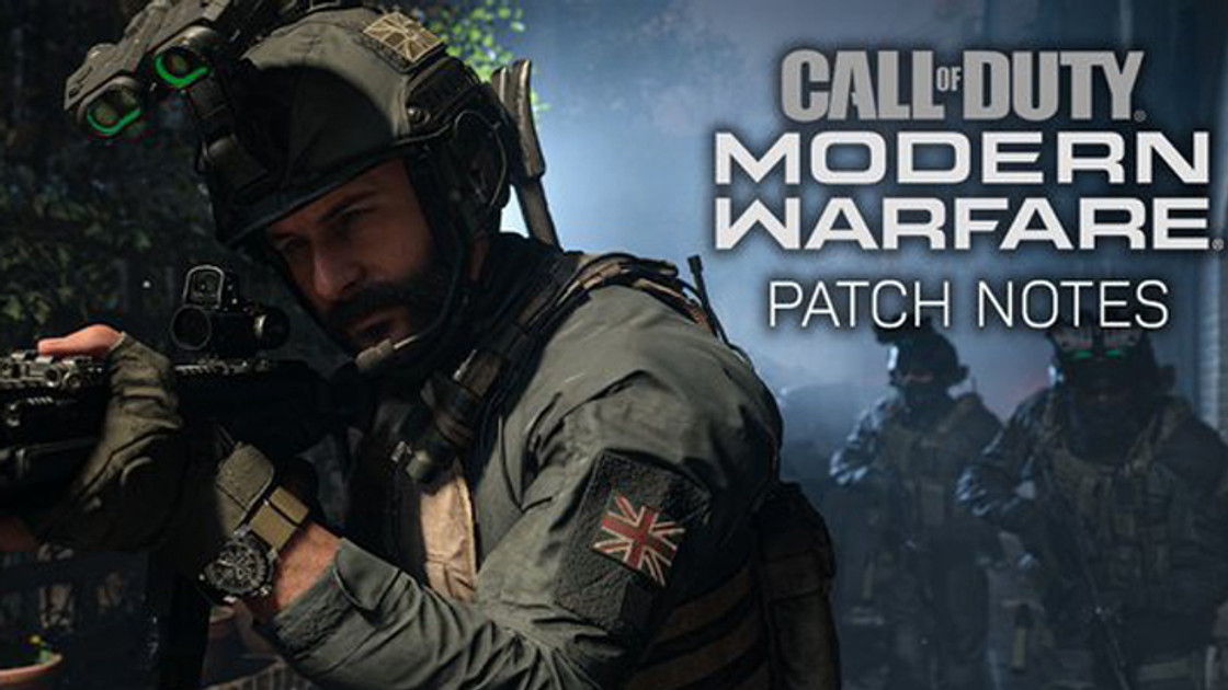 Call of Duty Modern Warfare : Saison 4, mise à jour et patch note pour Warzone