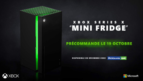 Où acheter le mini frigo Xbox Series X ?