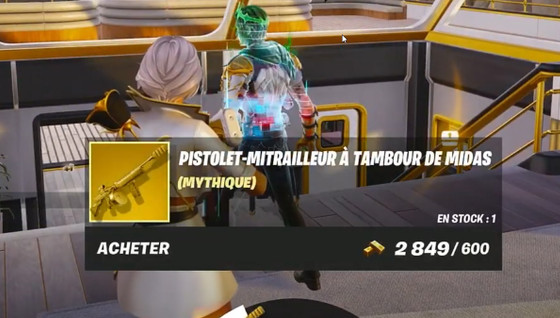 Arme mythique Fortnite, comment en avoir pour les défis en saison 2 du chapitre 5 ?