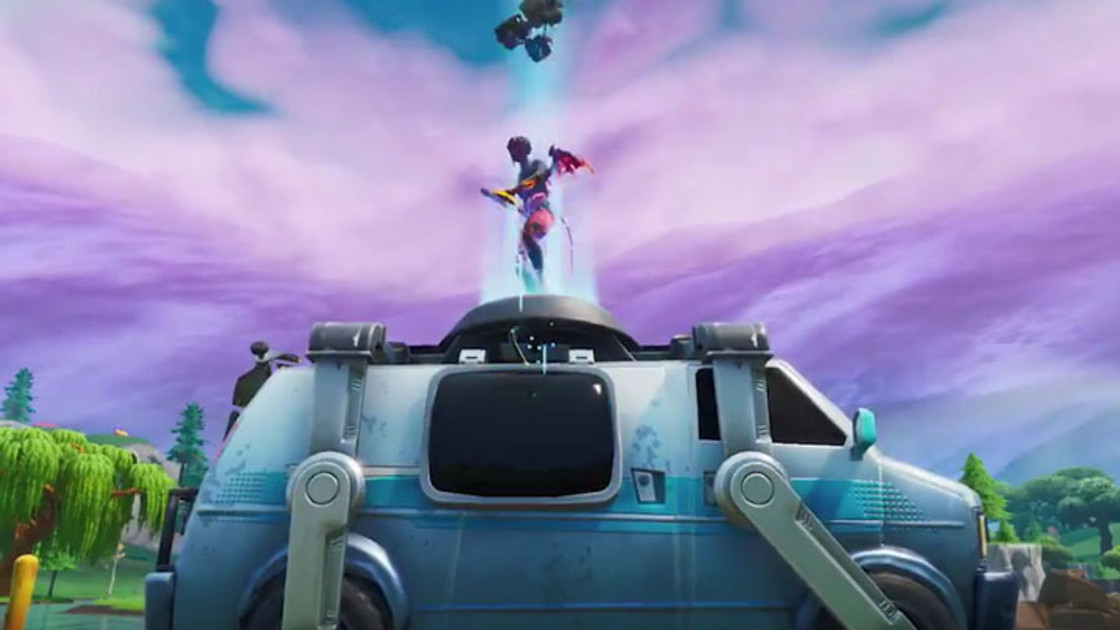 Fortnite : Un van de rétablissement pour ressusciter ses alliés en jeu arrive au patch 8.30