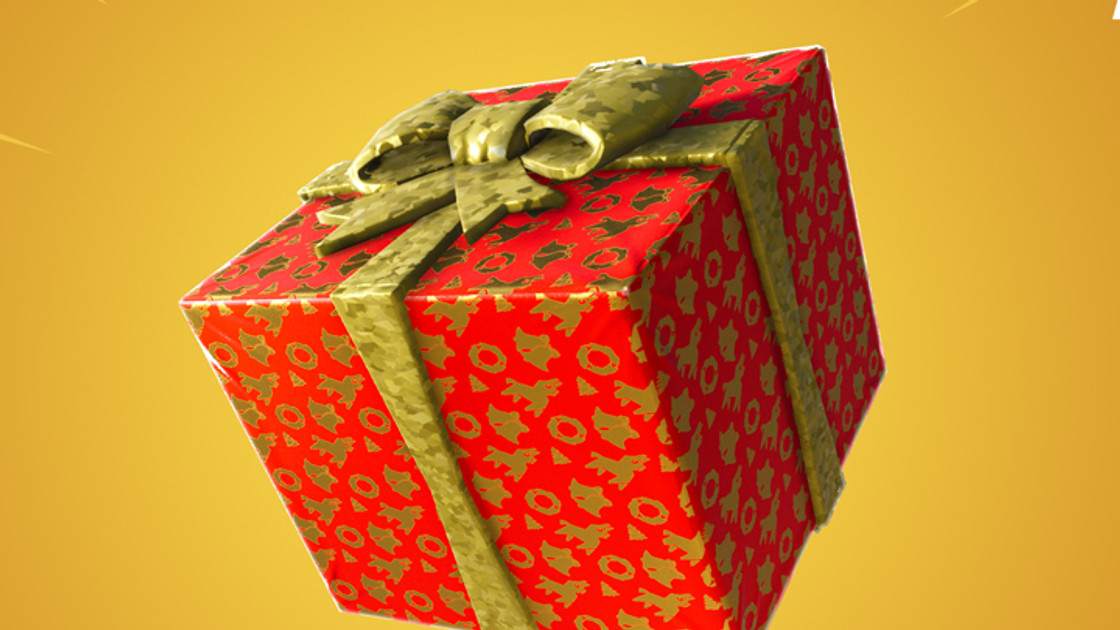 Fortnite : Cadeau, nouvel objet à la mise à jour de contenu du patch 7.10