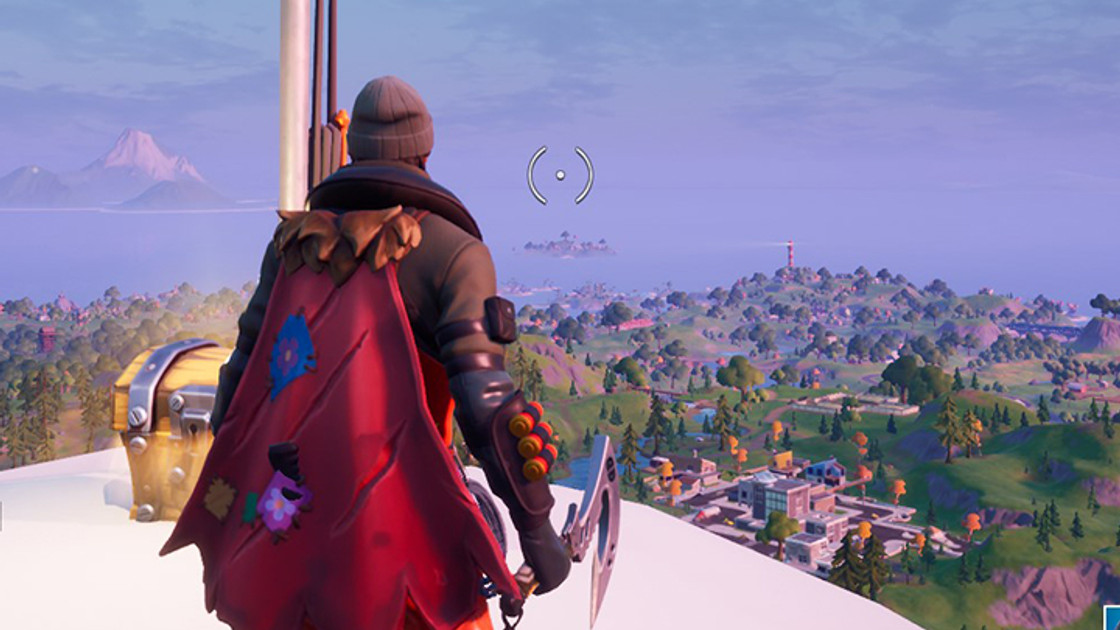 Fortnite : Atteindre le plus haut sommet en portant la tenue apogée, Mission et défi