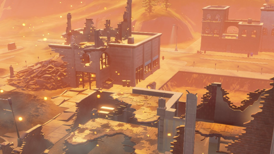 Tilted Towers détruit dans Fortnite, à quoi ressemble la ville en saison 2 du chapitre 3 ?