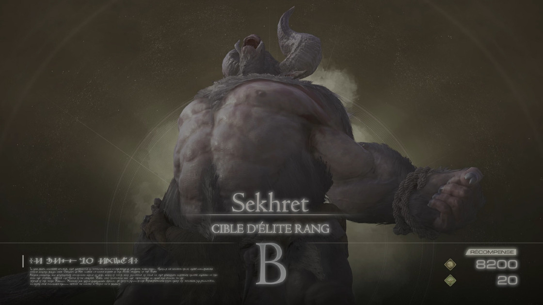 Sekhret FF16 : où trouver la cible d'élite à l'Ouest de la Laie de Rhiannon sur Final Fantasy XVI ?