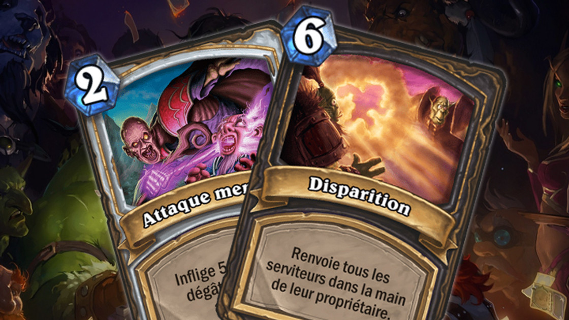 Hearthstone : Cartes envoyées au panthéon le 1er juillet