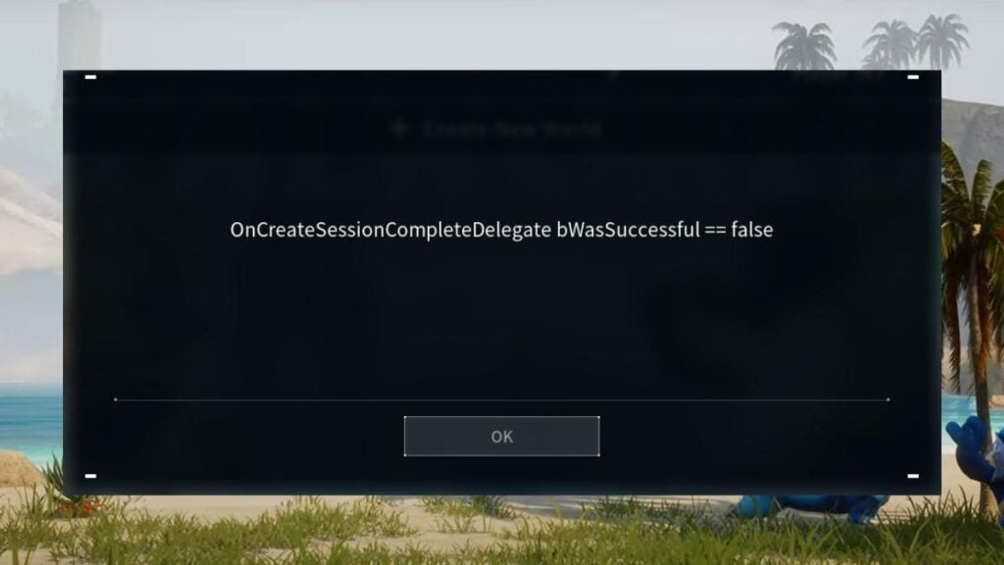 palworld -on_create_session_complete_delegate-comment_resoudre_le_probleme