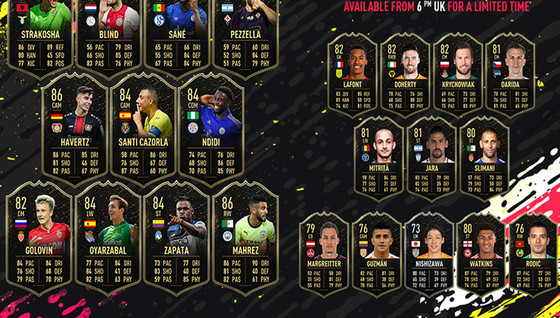 Équipe de la semaine 3 pour FUT 20