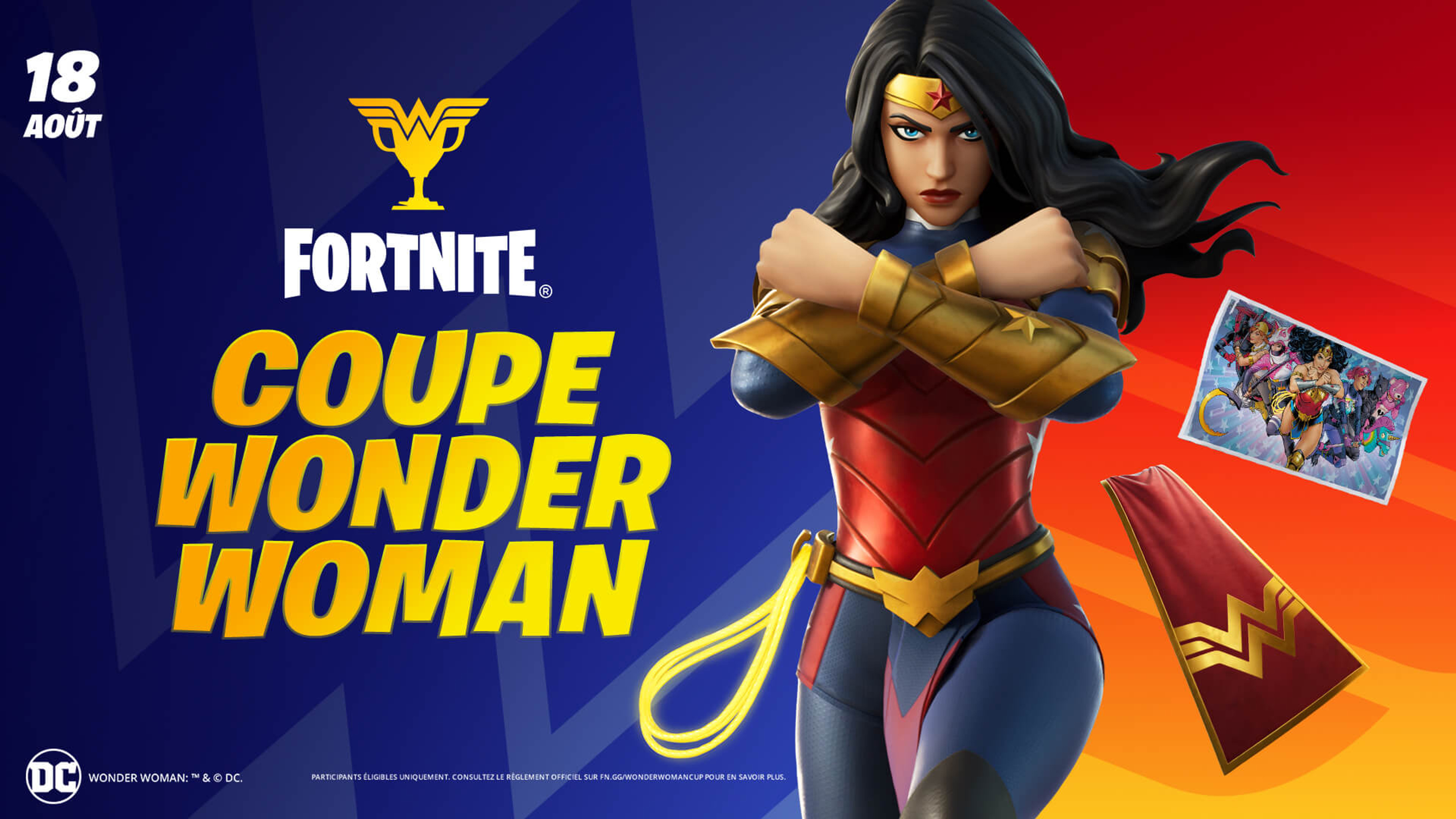 Quand sort le skin Wonder Woman ?