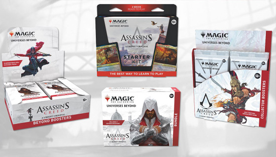 MTG : les cartes des extensions Fallout et Assaasin's Creed dévoilées !