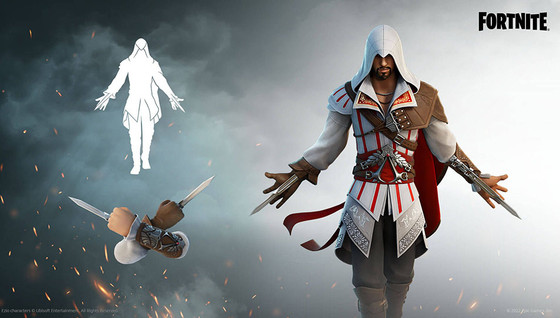 Un skin Ezio Auditore d'Assassin's Creed Valhalla débarque sur Fortnite
