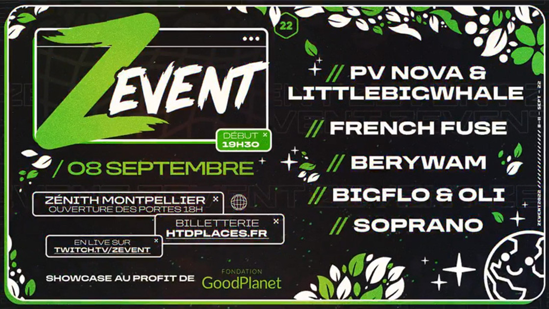 Concert Zevent 2022, date, heure et lieu du showcase