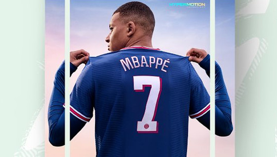 Kylian Mbappé sur la pochette de FIFA 22 !