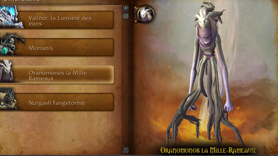 Oranomonos WoW, où trouver le World Boss de Shadowlands ?