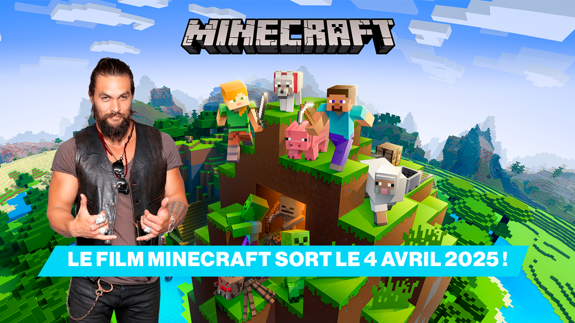 Le film Minecraft avec Jason Momoa enfin annoncé avec une date de sortie pour 2025