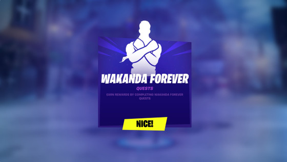 Comment avoir l'emote Wakanda dans Fortnite ?