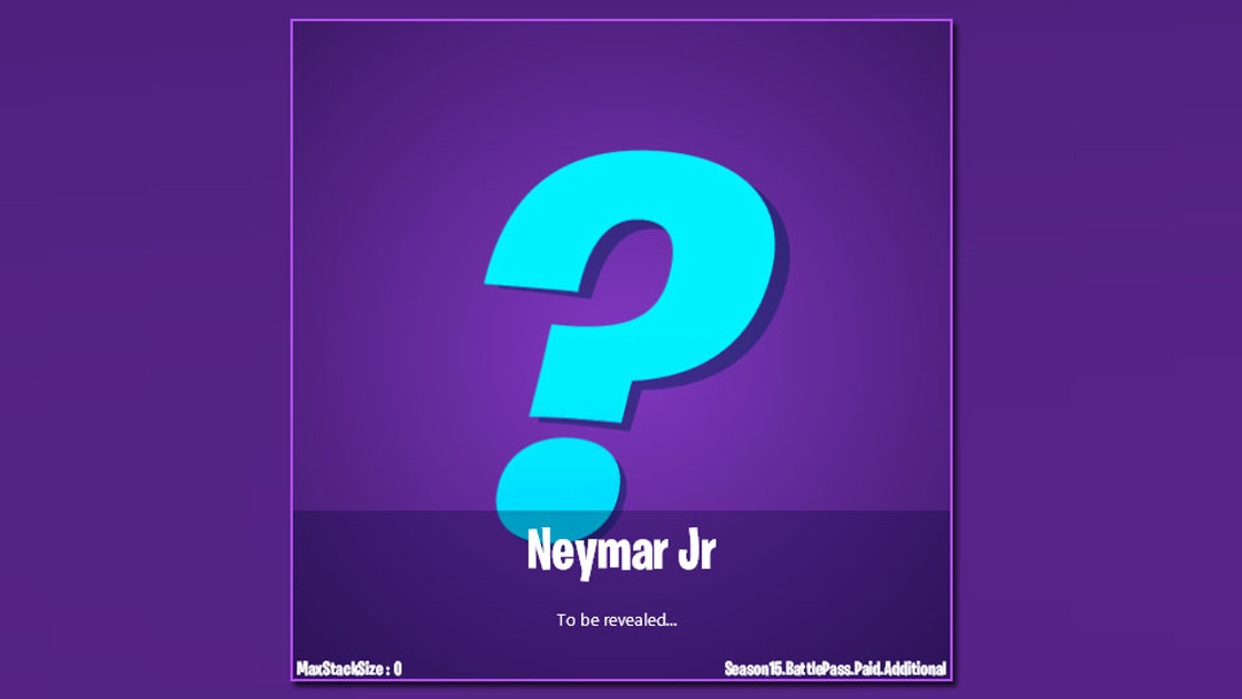 Neymar Jr, date de sortie du skin dans Fortnite