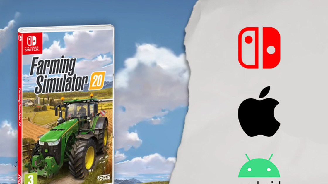 Farming Simulator 2020 : Télécharger et installer sur iOS, Android et Switch