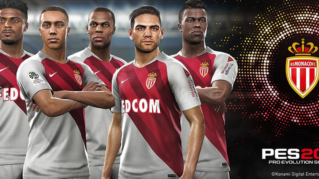 PES : AS Monaco signe un partenariat avec Konami