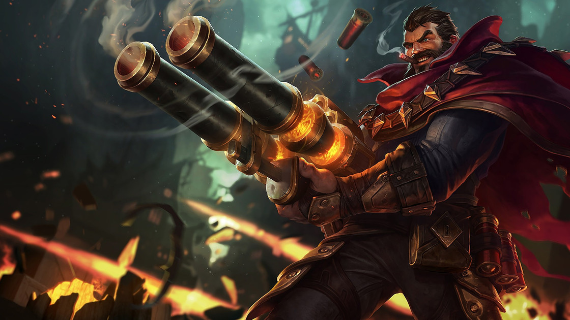 Stuff Graves TFT au Set 9.5 : sort, stats, origine et classe