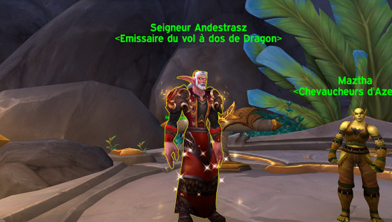 Andestrasz Valdrakken WoW : Où se trouve le personnage pour la course ?