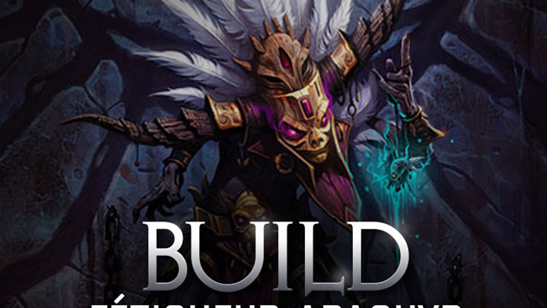 Build Feticheur Arachyr Firebats en saison 24 sur Diablo 3, sorts, stuff et cube de Kanaï