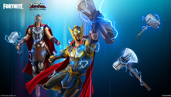 Deux nouveaux skins de Thor disponibles !