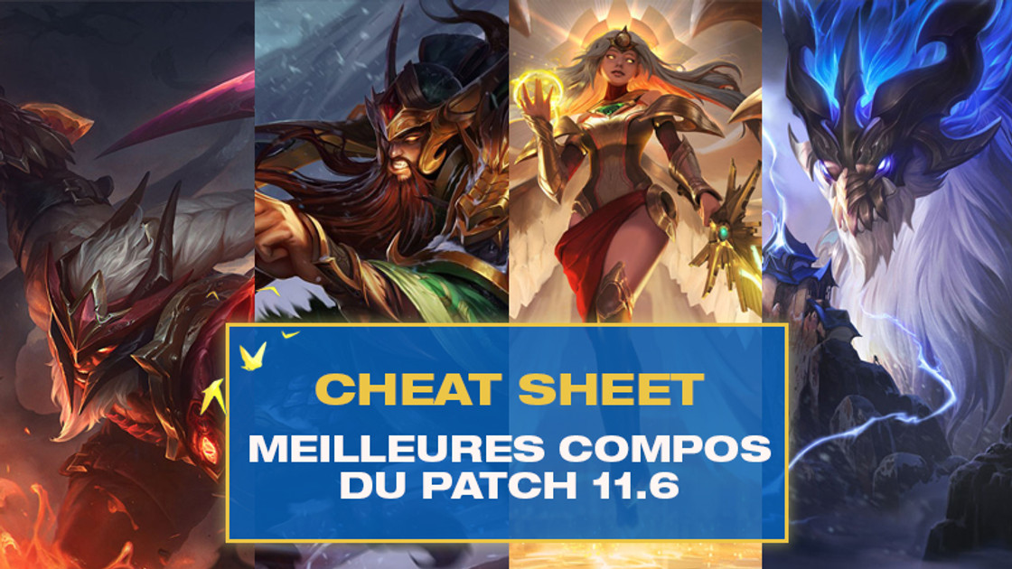 TFT : Cheat sheet des meilleures compos du patch 11.6