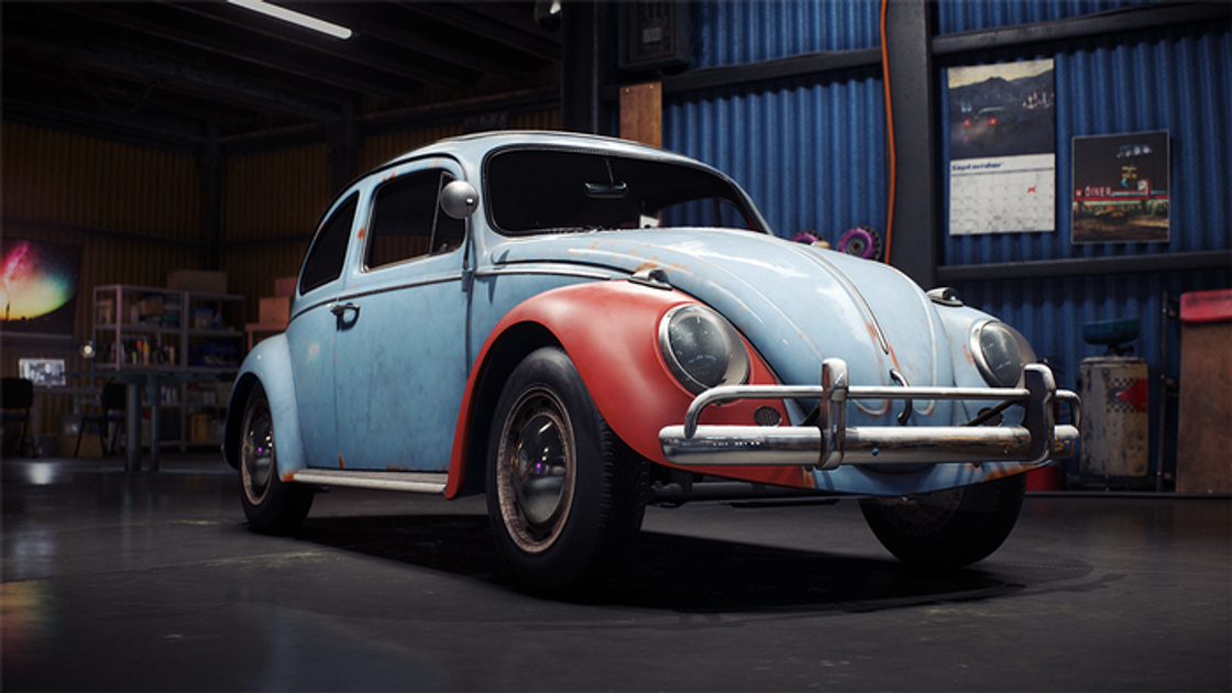 Need For Speed : Payback - Trouver les morceaux d'épave de la Volkswagen Beetle 1963