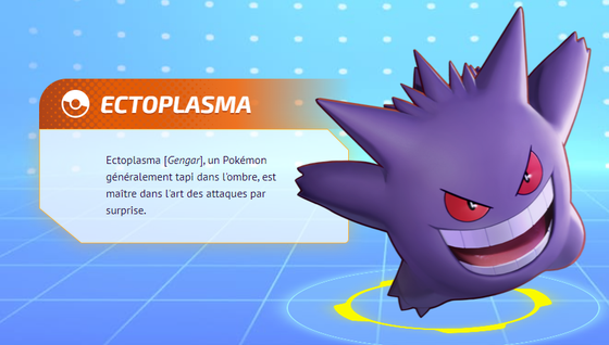 Ectoplasma (Gengar) sur Pokémon Unite