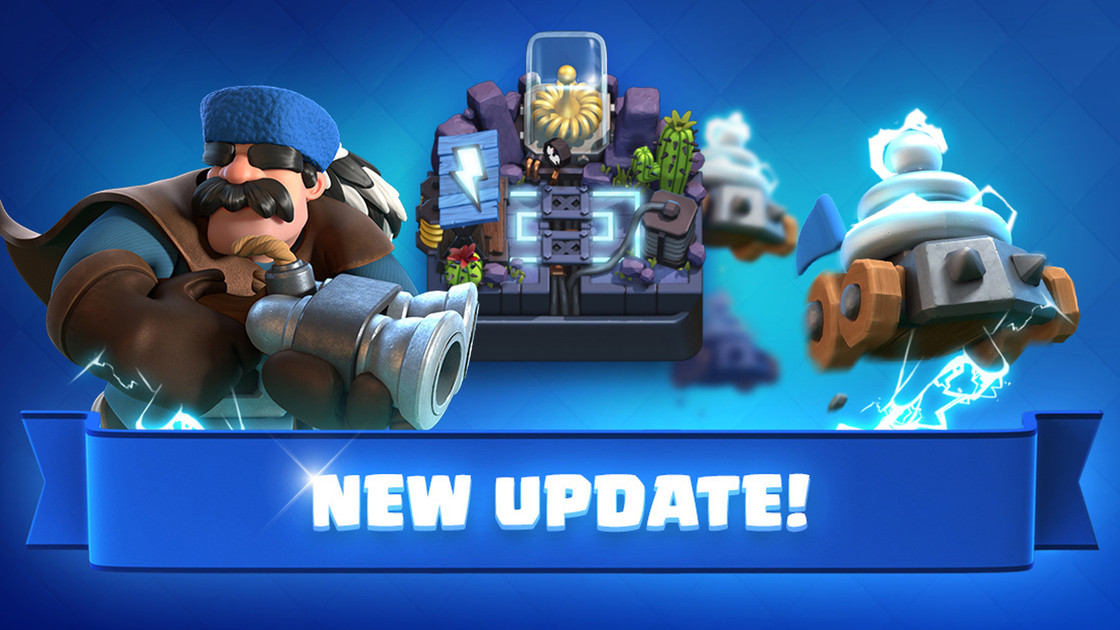 Date mise à jour Clash Royale, quand est disponible la prochaine maj ?