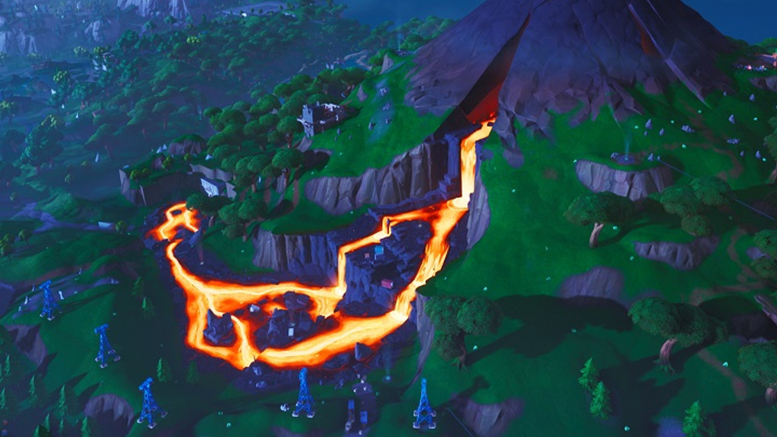 Fortnite : Le volcan commence à fumer !