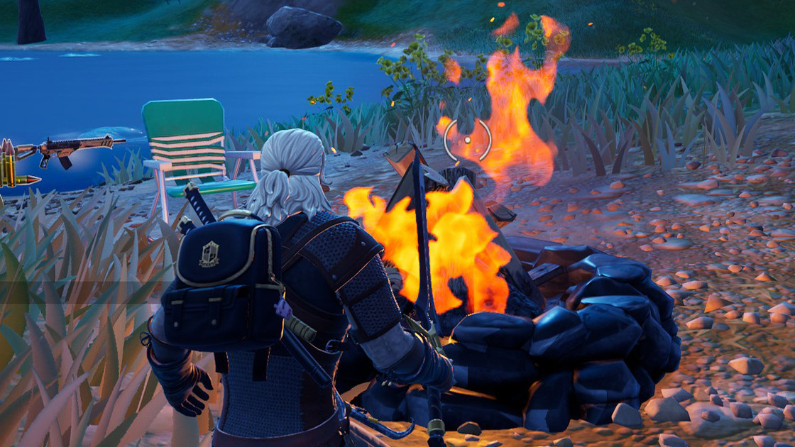 Emplacement feu de camp Fortnite, où en trouver pour le défi Éléments Avatar en saison 2 du chapitre 5 ?