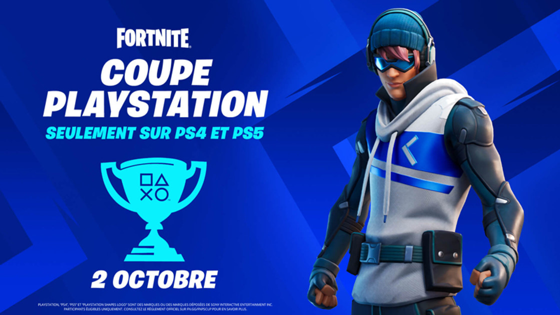 Coupe PlayStation Fortnite en saison 8, comment jouer sur PS4 et PS5 en octobre et novembre ?